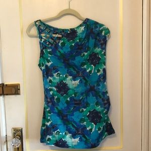 Crazy Anthropologie Sleeveless Top Basketweave
